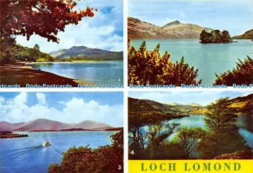 D012619 Loch Lomond. Mehrfachansicht. Millar und Lang