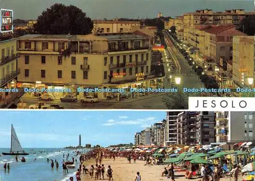 D014830 Jesolo. Mehrfachansicht. Brunner. 1967