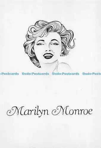D012767 Marilyn Monroe. Von Julie Naylor. P. Davies