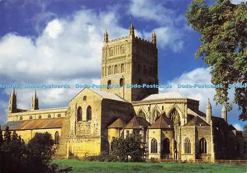D012852 Tewkesbury Abbey. Gloucestershire. N. J. Parke. Smith