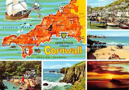 D012952 Cornwall. Mehrfachansicht. John Hinde