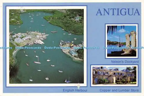 D015059 Antigua. Nelsons Dockyard. Kupfer- und Holzlager. English Harbour. Sta