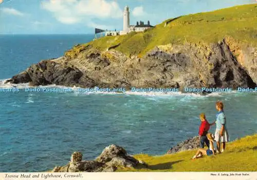 D015178 Trevose Kopf und Leuchtturm. Cornwall. E. Ludwig. John Hinde. Verteiler