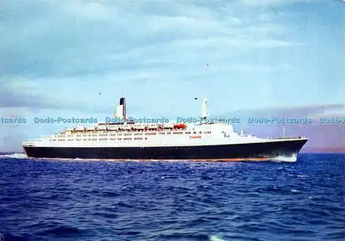 D018239 The New Cunard Queen Elizabeth 2. 1968. Cunard Line Limited. Dixon