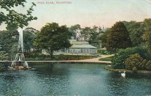 PC48731 Peel Park. Bradford. Max Ettlinger. The Royal. Nr 1091. 1906