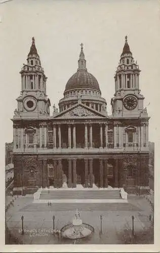 PC48529 St. Pauls Cathedral. London. Serie. Nr 247