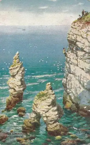 PC48395 Ring und Queen Rock. Flamborough. stecken. Oilette. Nr 7772