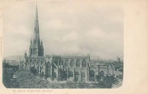 PC47669 St. Mary Redcliffe. Bristol. Valentine