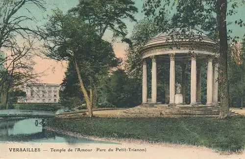 PC49611 Versailles. Temple de l Amour. Parc du Petit Trianon. A. Bourdier