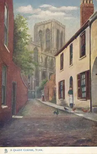 PC48945 Eine urige Ecke. York. stecken. Oilette