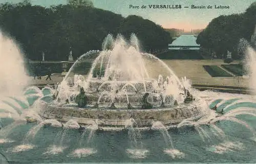 PC49616 Parc de Versailles. Bassin de Latone. A. Bourdier