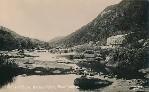 PC47435 Ebbe und Flut. Buffalo River. East London. B. Hopkins