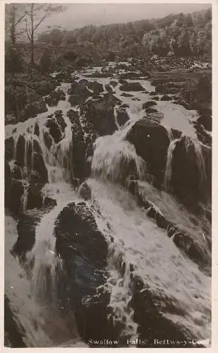 PC47767 Swallow Falls. Betts Y Coed. G. R. Thompson