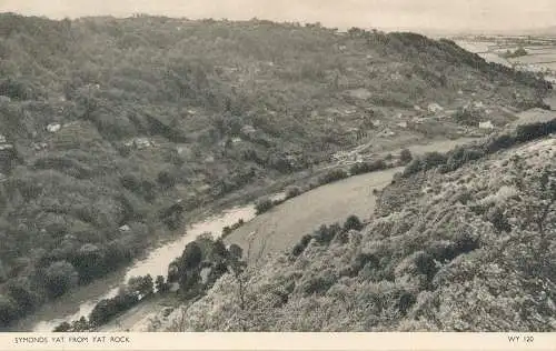 PC49395 Symonds Yat von Yat Rock. Jarrold