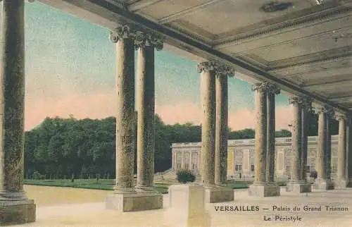 PC49609 Versailles. Palais du Grand Trianon Le Peristyle. A. Bourdier