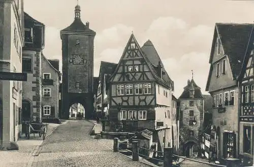 PC50125 Rothenburg o.Tbr. Pionlein. Ernst Geissendorfer. RP