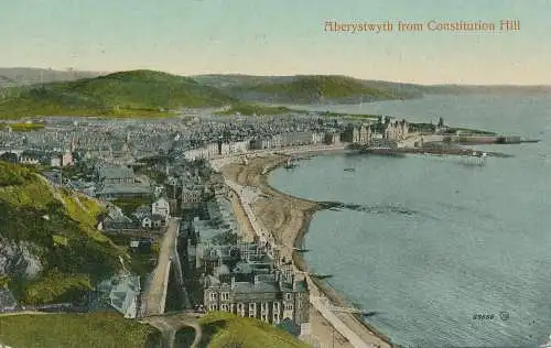 PC49304 Aberystwyth von Constitution Hill. Kambrium. 1925