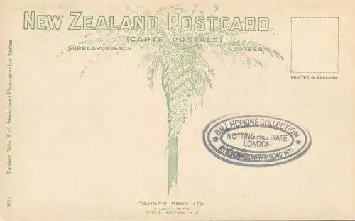 PC49630 General Post Office. Gummistiefel. N. Z. Tanner Bros. No 1015. B. Hopkins