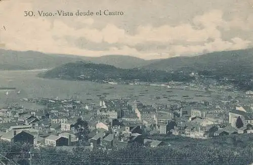 PC49969 Vigo. Vista desde el Castro. Grafos. Nr 30