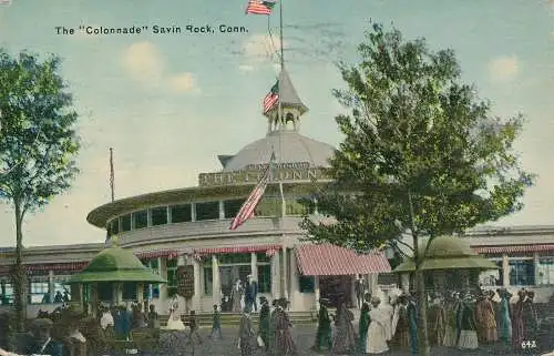 PC50246 The Colonnade Savin Rock. Conn. Danziger und Berman. B. Hopkins