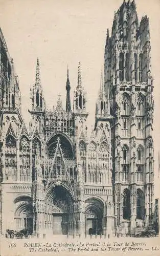 PC49970 Rouen. Die Kathedrale. Der Portel und der Turm von Beurre. Levy Fils. Nein