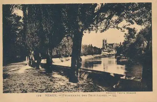 PC51244 Meaux. Promenade des Trinitaires. Veuve Renoux. Levy et Neurdein Reunis.