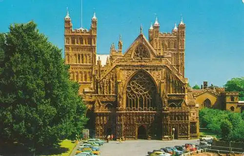 PC50799 Die Kathedrale. Exeter. Nr. PT2077. 1977