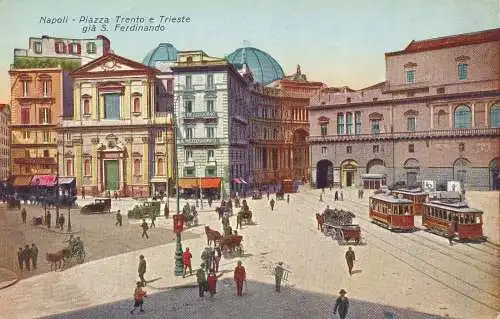 PC52977 Napoli. Piazza Trento e Trieste gia S. Ferdinando. B. Hopkins