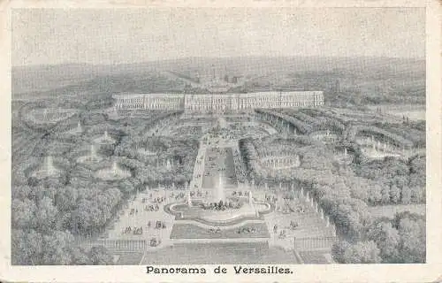 PC52862 Panorama de Versailles. C. B