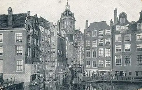 PC53413 Amsterdam. O. Z. Voorburgwal Het Kolkje. Weenenk. B. Hopkins