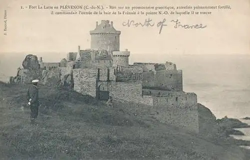 PC53778 Fort La Latte en Plevenon. Bati Sur un Promontoire Granitique. J. Rouxel