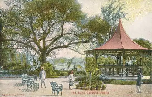 PC53214 The Bund Gardens. Poona. Clifton. B. Hopkins