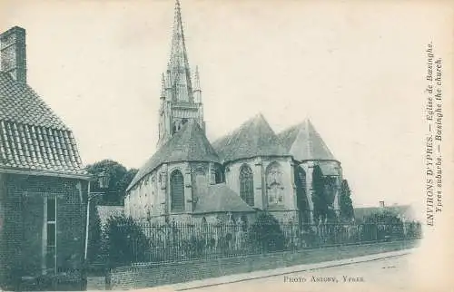 PC54434 Environs d Ypress. Eglise de Boesinghe. Ypern Suburbs. Antonius. Neurdein