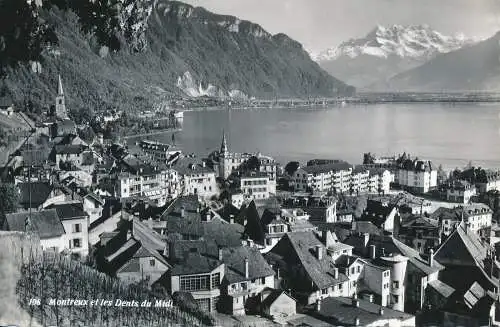 PC52929 Montreux et les Dents du Midi. Leman Ganguin. Nr 108
