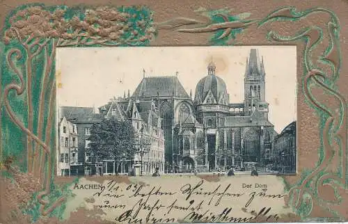 PC54427 Aachen. Der Dom. Max Victor. Nr 1190. 1902