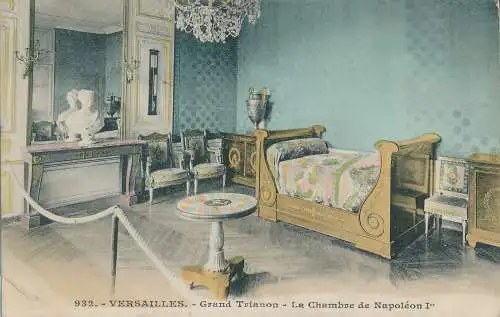 PC59888 Versailles. Grand Trianon. La Chambre de Napoleon Ier. 1909