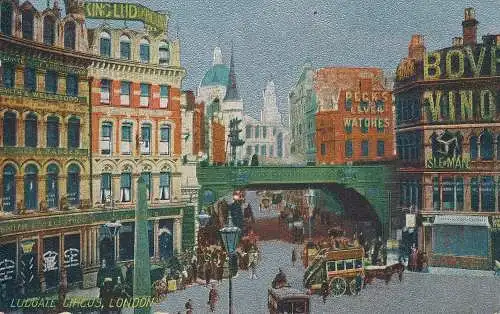 PC59688 Ludgate Circus. London