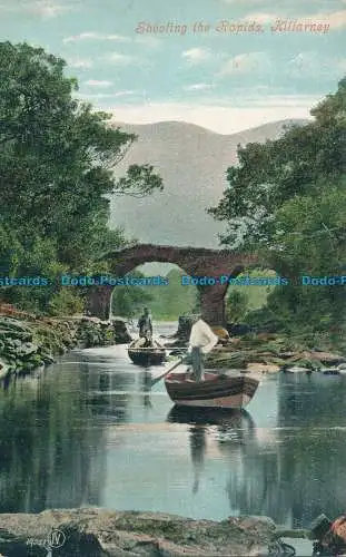 R025056 Shooting the Rapids. Killarney. Valentine