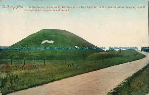 R025407 Silbury Hill. Tomkins und Barrett. 1908