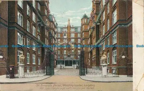 R025202 St. Ermins Hotel. Westminster. London. See und Sison. 1906