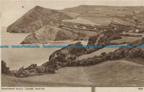 R024648 Hangman Hills. Combe Martin. Süßer. Solograph. Nr 9284. 1944