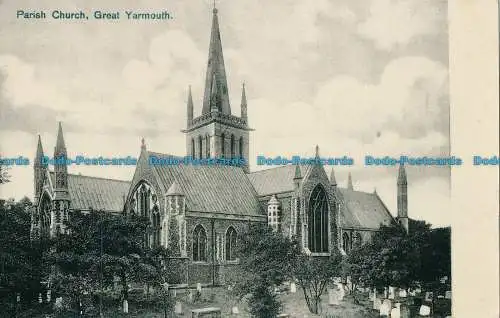 R025315 Pfarrkirche. Great Yarmouth. Jarrold