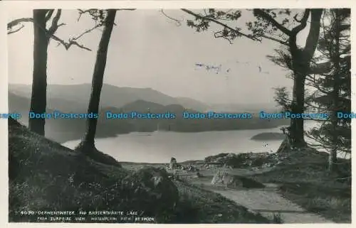 R024661 Derwentwater und Bassenthwaite Lake von Surprise View. Watendlathweg