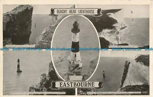 R024732 Beachy Head Leuchtturm. Eastbourne. Mehrfachansicht. 1951