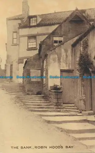 R025679 The Bank. Robin Hoods Bay. J.T.R