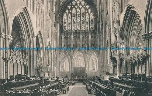 R025773 Wells Cathedral. Chor Ost. frith. Nr 31338