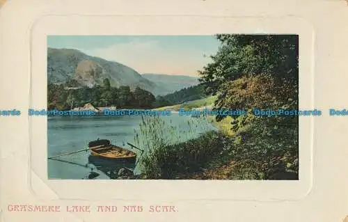 R026281 Grasmere Lake und Nab Scar. B. B. London