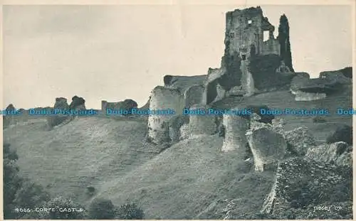 R026872 Corfe Castle. Judges Ltd. No 4666