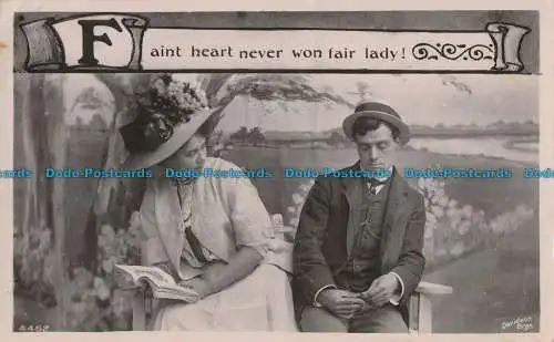 R026449 Faint Heart Never Won Fair Lady. Davidson Bros
