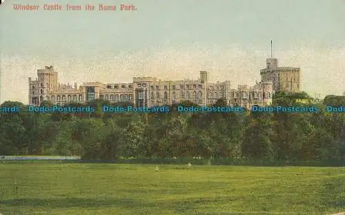 R026997 Schloss Windsor aus dem Heimatpark. Marshall